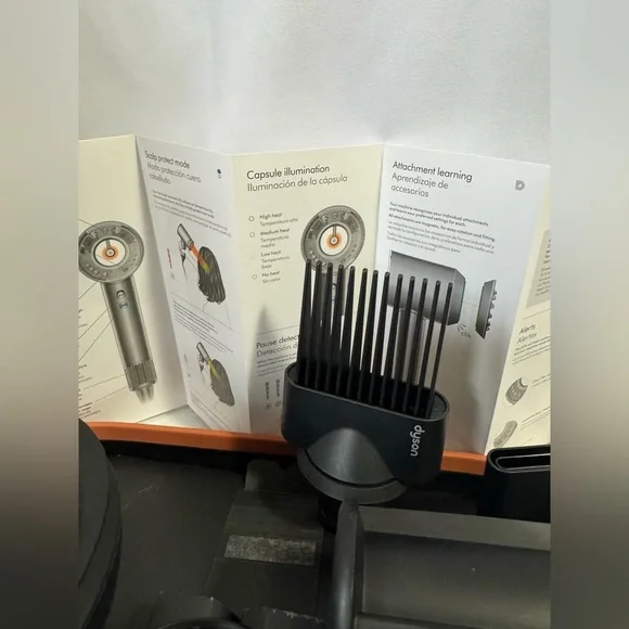 Dyson Supersonic Nural Hair Dryer Special Edition Amber Silk & Presentation Case - Picture 5 of 15